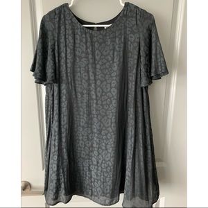 Show Me Your MuMu Slip Dress - Size S, Color Black Leopard